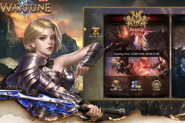 Wartime UItra Mobile UI Image