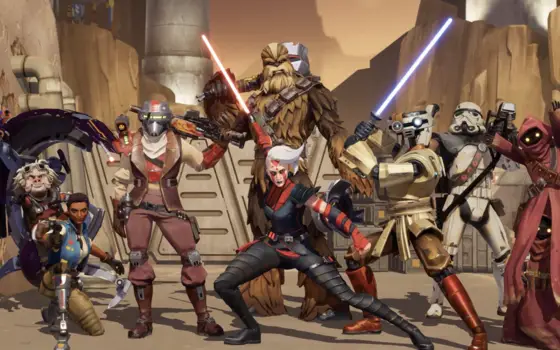Star Wars Hunters Official Promo Image